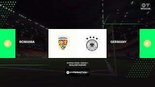 Romania U19 vs Germany U19 12102024 U19 Friendly FC 25 [upl. by Orfield]