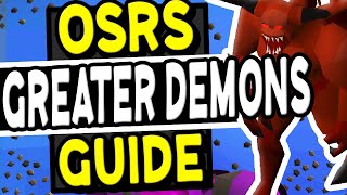 The Ultimate Greater Demons Slayer Guide Old School Runescape [upl. by Wilda]