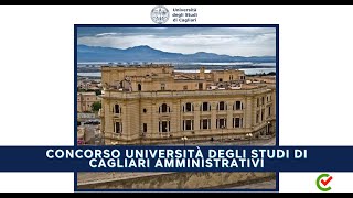 Concorso Università degli Studi di Cagliari 2024  43 posti per diplomati e laureati [upl. by Aramaj]