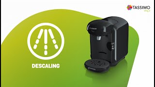 TASSIMO VIVY  How to descale your machine [upl. by Darreg]