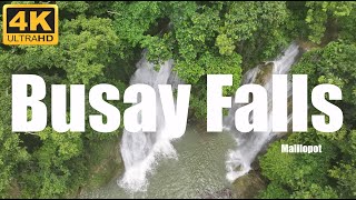 7 Falls  Busay Falls  Malilipot  Albay  Philippines  Drone 4K UHD  Planet Earth [upl. by Mitchael846]