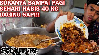 SAHUR MUKBANG 1 KG TONGSENG DAGING SAPI TAMBAH NASI DI KOTA CIREBON [upl. by Assereht]