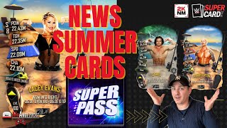 NEWS Sommerkarten amp Superpass 😱🔥 Summer Cards Ronin  WWE SuperCard deutsch [upl. by Shandra364]