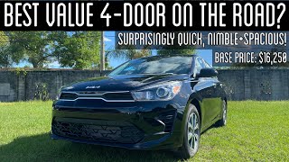 2022 Kia Rio S Tech TEST DRIVEFULL REVIEW [upl. by Concordia]