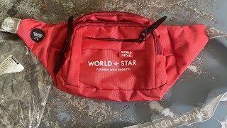 Waist bag for travelling Unboxing  146₹ waistbag flipkart bigbillionday2024 unboxing [upl. by Dena]