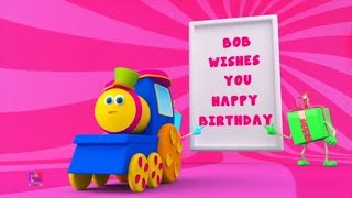 Боб поезд  С Днем Рождения песни  русская детская песня  Bob Train Song  Happy Birthday [upl. by Broeder]