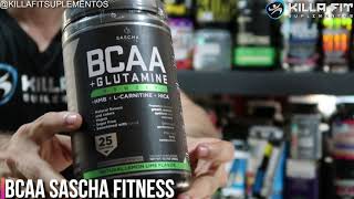 BCAA GLUTAMINE SASCHA FITNESS [upl. by Yerrok957]