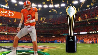 Can I Make The College Football Playoffs Clemson Online Dynasty 5 [upl. by Korney]