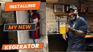 Installing My New Kegerator [upl. by Inahpit584]