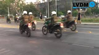 Carabineros atropellan a manifestantes en Maipú [upl. by Arreit626]