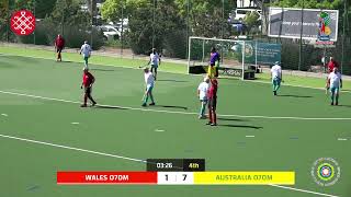 Wales vs Australia  070 Men  2024 Masters World Cup [upl. by Rubenstein]