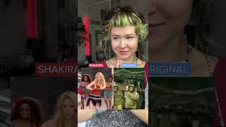 Waka Waka  Shakira vs Original Zamina Mina  Who Did It Best shorts reaction [upl. by Cyrillus431]