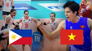 Bích Tuyền hóa cỗ máy bắn phá liên hồi rượt đuổi mãn nhãn  Việt Nam vs Philippines [upl. by Vinia333]