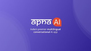 Meet apna AI Indias Premier Multilingual Conversational AI Companion App [upl. by Eihtak]