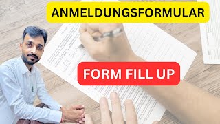 FILL FORM IN GERMAN  FORMULAR Ausfüllen [upl. by Ihn]