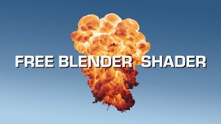 How to Shade and Render VDB files in Blender  FREE Pyro Shader Included [upl. by Dhar]