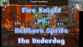 Fire Knight 20 vs Hellborn Sprite  a budget team  Raid Shadow Legends [upl. by Wilsey]