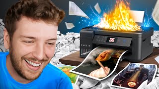 I Regret Giving Viewers Access To My Printer [upl. by Fabe]