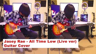 Jasey Rae  All Time Low Guitar Cover [upl. by Nnahgem]