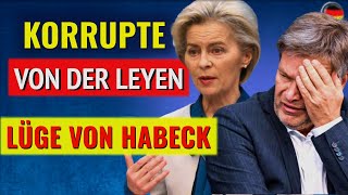 Korrupte von der Leyen LÜGE von Habeck Steigende Gewalt von MIGRANTEN [upl. by Enialehs]