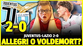 🥳 ALLEGRI VINCE UN TROFEO PURE QUESTANNO JUVENTUSLAZIO 20 MAX COME VOLDEMORT AHAHA ASSURDO‼️ [upl. by Aseral]