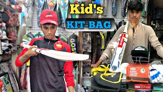 CRICKET KITBAG FOR CHILDREN  KIDS CRICKET KITBAG  BEGINNERS LEVEL KITBAG [upl. by Kozloski755]