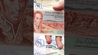 Billetes de Venezuela El Guri de 500 Bolívares venezuela historia billetes antiguedades [upl. by Purvis956]