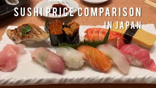 Sushi Price Comparison Sushi Restaurant vs Supermarket Sushi vs Homemade Sushi [upl. by Ateuqahs]