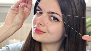 Threading  Facial Hair Removal Method [upl. by Eustis103]