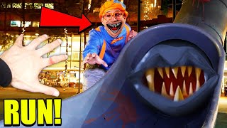 IF YOU SEE BLOODY BLIPPI ON A SLIDE EATER RUN  Parkour POV [upl. by Eikcin]