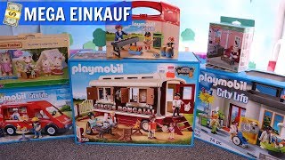 Playmobil Einkauf  Haul  Halb Playmobil leer gekauft [upl. by Snah]