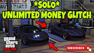 UNLIMITED SOLO MONEY GLITCH  GTA 5 ONLINE  SALVAGE YARD BUSINESS MONEY GUIDE 169 [upl. by Carrelli]