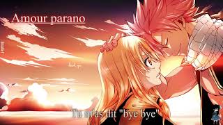 NIGHTCORE AMOUR PARANO LYRICS [upl. by Wildon868]