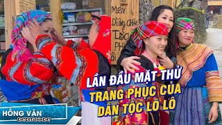 Hồng Vân thích thú khi lần đầu mặc trang phục dân tộc Lô Lô   Hậu Trường quotCó Hẹn Cùng Thanh Xuânquot [upl. by Abdel]