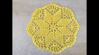 Tuto napperon au crochet [upl. by Yeltnarb]