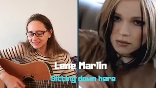 Sitting Down Here  Lene Marlin guitar cover  traduction française [upl. by Tessa]