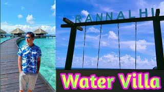 Water Villa A day Trip  Adaaran Club Rannalhi Maldives [upl. by Hartfield887]