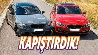 BMW 320D quotE90quot vs quotF30quot I Kapıştırdık 0120 80120 60140 [upl. by Allehs140]