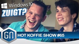 Wordt WINDOWS 10 een SUCCES  Tom en Peters Hot Koffie Show 65 [upl. by Schiff]