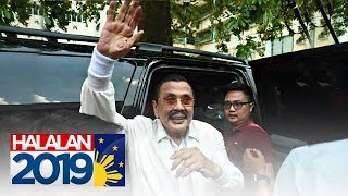 Reelectionist Manila Mayor Joseph Estrada casts vote  Halalan 2019 [upl. by Imar324]