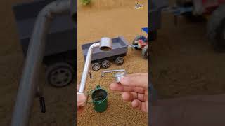 Mini Chaff Cutter Machine Project Mini Handpump Water Motor And Cow Video Project shorts [upl. by Alba]