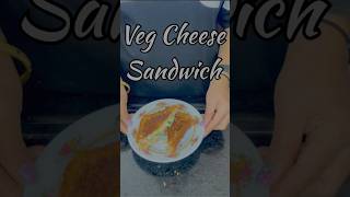 Veg Cheese Sandwich  Indian Twist ASMR  shortsvideo shortfeed asmr sandwich food bayashi [upl. by Lynsey]