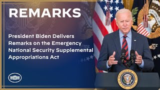 President Biden Delivers Remarks on the Emergency National Security Supplemental Appropriations Act [upl. by Eerdua104]