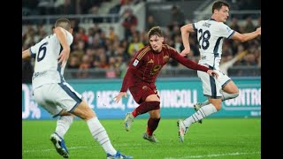 Inter Milan Secures Narrow Victory Over AS Roma in Serie A Clash [upl. by Ttennaej]