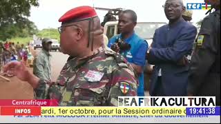 CENTRAFRIQUE LANCEMENT OFFICIEL DU QUITTANCE SÉCURISÉES [upl. by Skye]