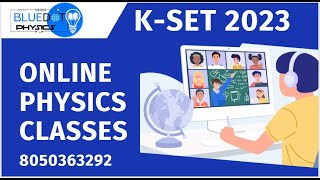 KSET PHYSICS 2023 CLASS  lecture 1  Kannada and English  Crash Course [upl. by Ring]