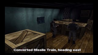 GOLDEN EYE 007 N64 TRAIN 00 AGENT [upl. by Ettennek]