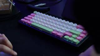 thocky keyboard asmr [upl. by Ellenet]