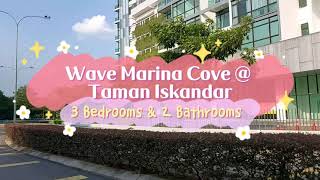 Wave Marina Cove  Taman Iskandar  3 Bedrooms amp 2 Bathrooms [upl. by Oinoitna]