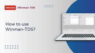 How to use WinmanTDS  Winman TDS [upl. by Quartis]